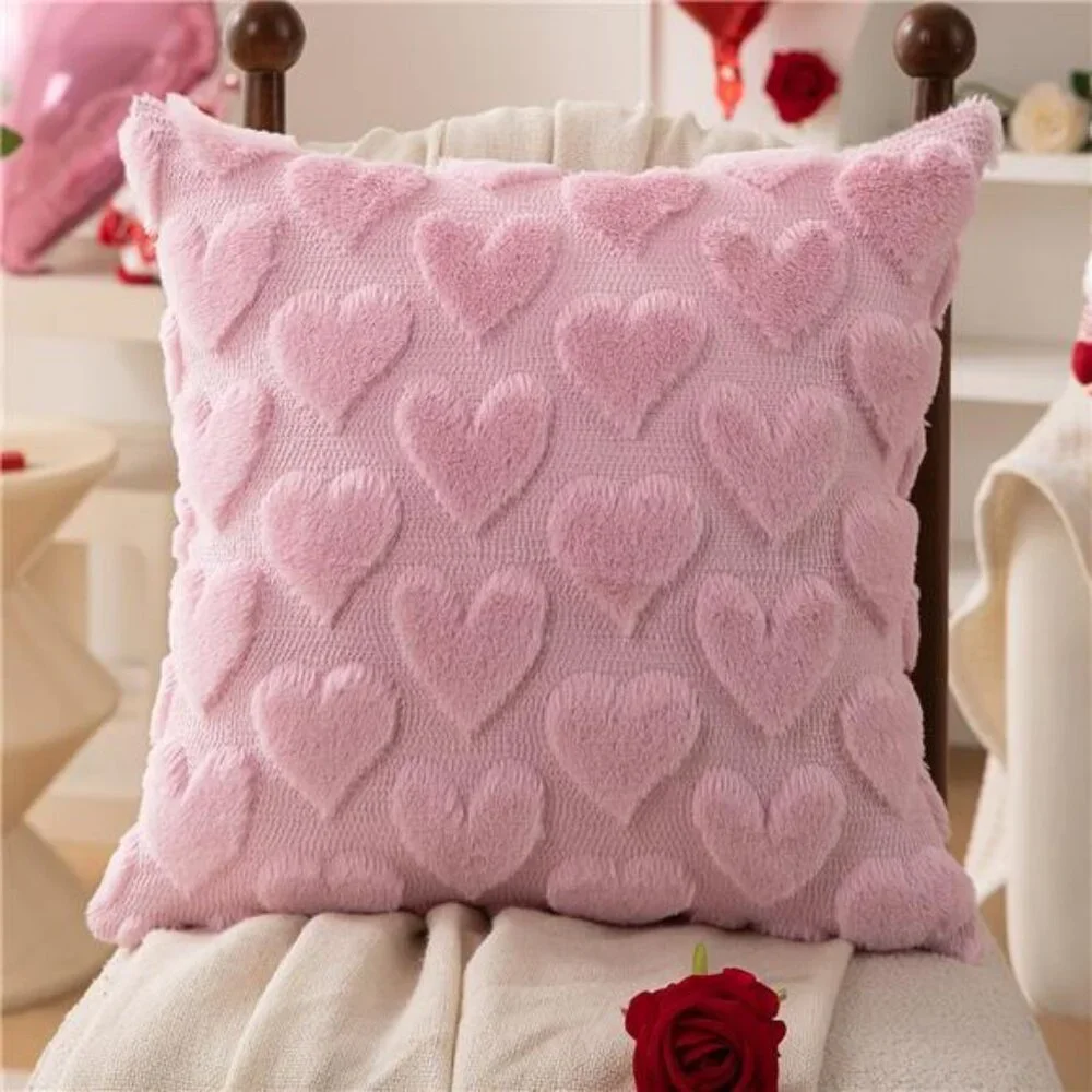 Lovely Valentines Pillow Covers 18x18 inch Set of 2 Valentines Day Decoration